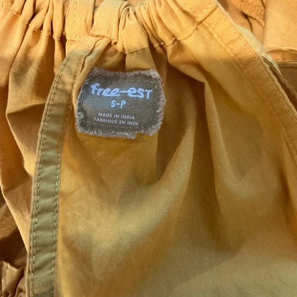 Free People Golden Maxi Dress Size SP - Picture 9 of 12